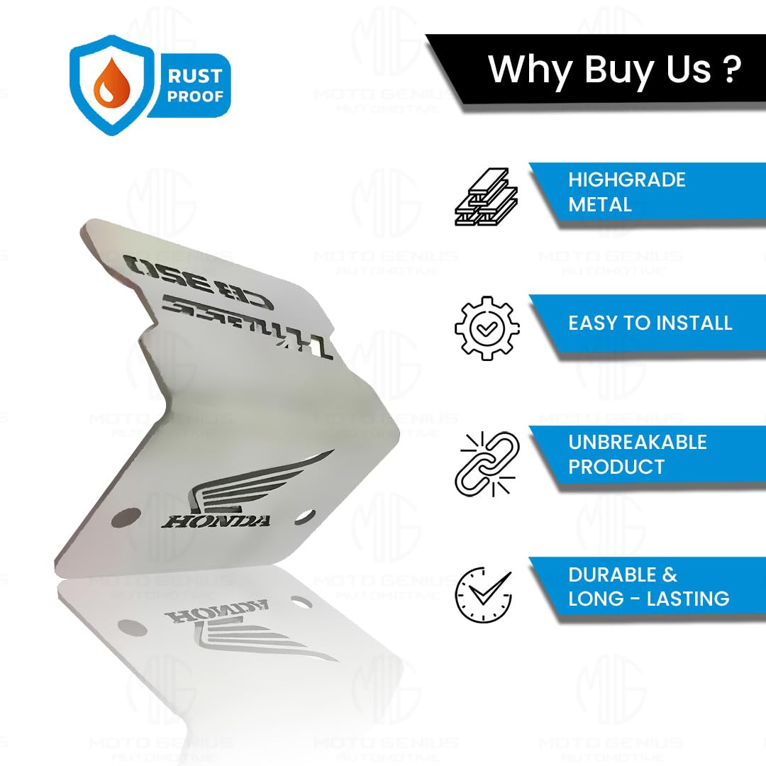 MOTO GENIUS Front Disc Brake Fluid Reservoir Oil Cap for Honda Hnees CB 350 Motorbike | Replacement for Enhanced Durability and Performance