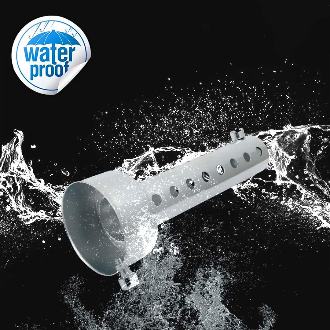 MOTO GENIUS Motorcycle Stainless Steel Universal Exhaust DB Killer | 51mm Silencer Muffler for Enhanced Performance (Cylinder Shape)