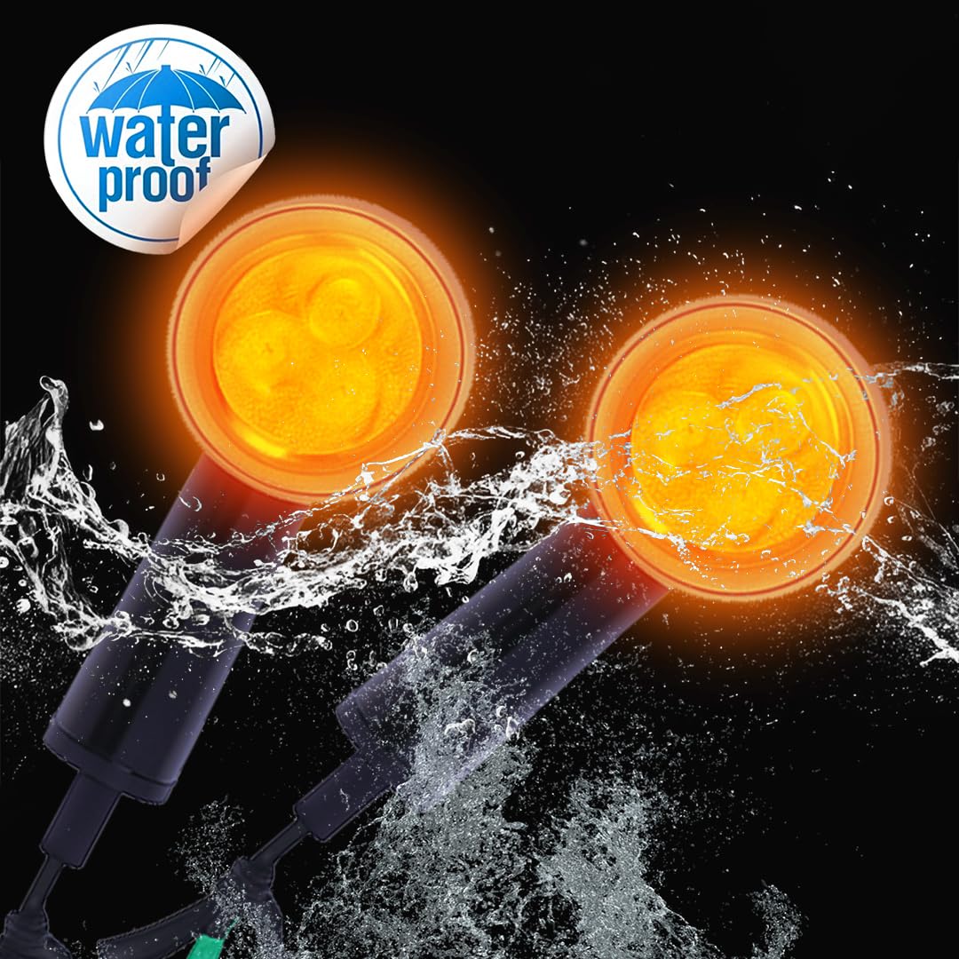 MOTO GENIUS Premium LED Turn Signal Indicators for RE Hunter 350, Meteor 350, Super Meteor 650, Shotgun 650 Motorbike | Waterproof, High-Brightness, Plug & Play (Set of 4)
