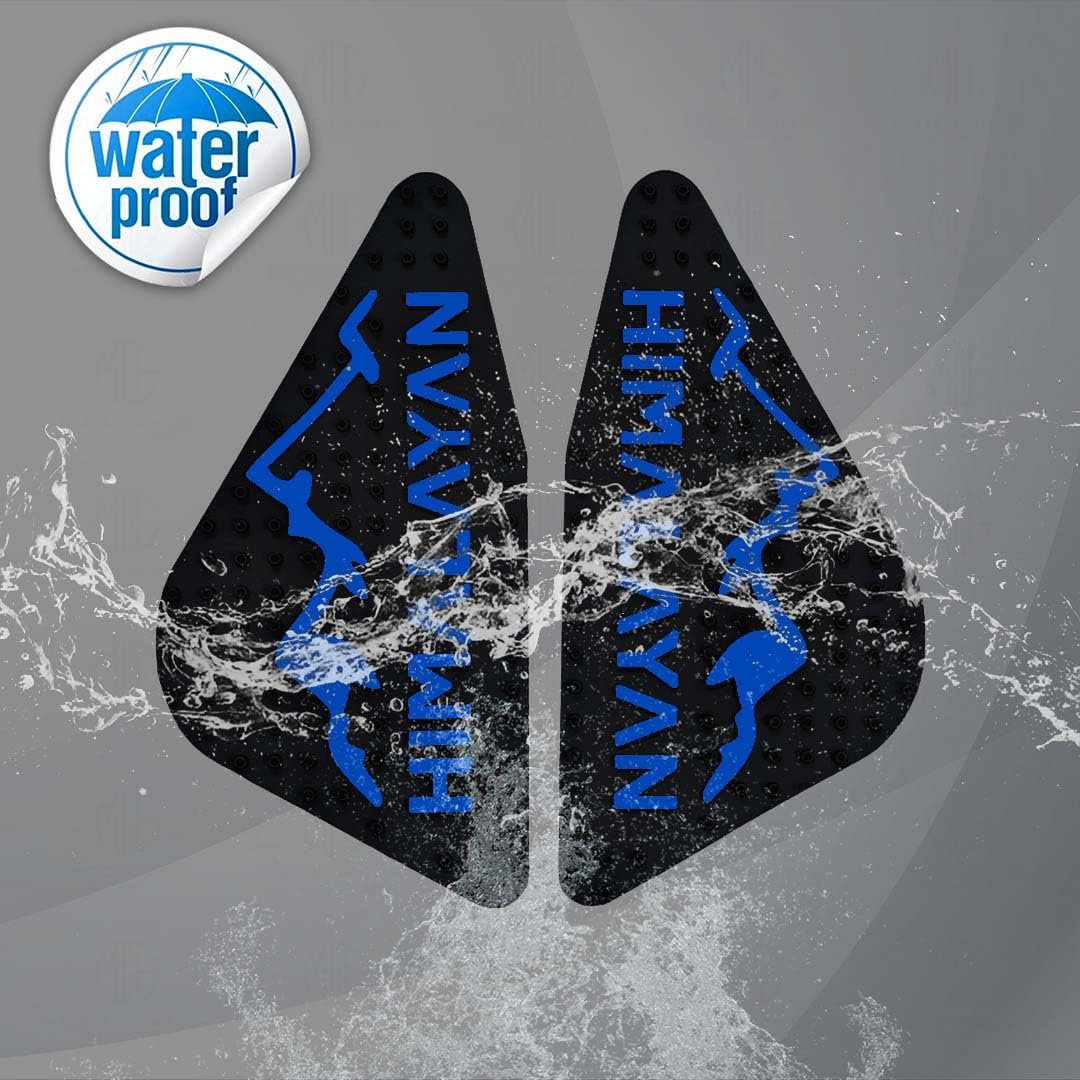 MOTO GENIUS Himalayan 450 Tank Pads | Premium Anti-Slip & Scratch-Resistant Protection | Durable, Stylish Design for Motorbike Tank | Easy Installation | Ideal for Himalayan 450 ()