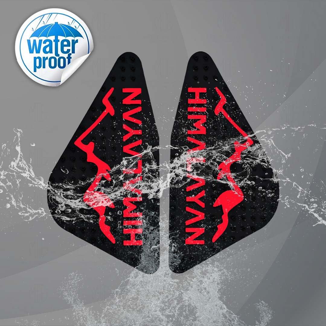 MOTO GENIUS Himalayan 450 Tank Pads | Premium Anti-Slip & Scratch-Resistant Protection | Durable, Stylish Design for Motorbike Tank | Easy Installation | Ideal for Himalayan 450 ()