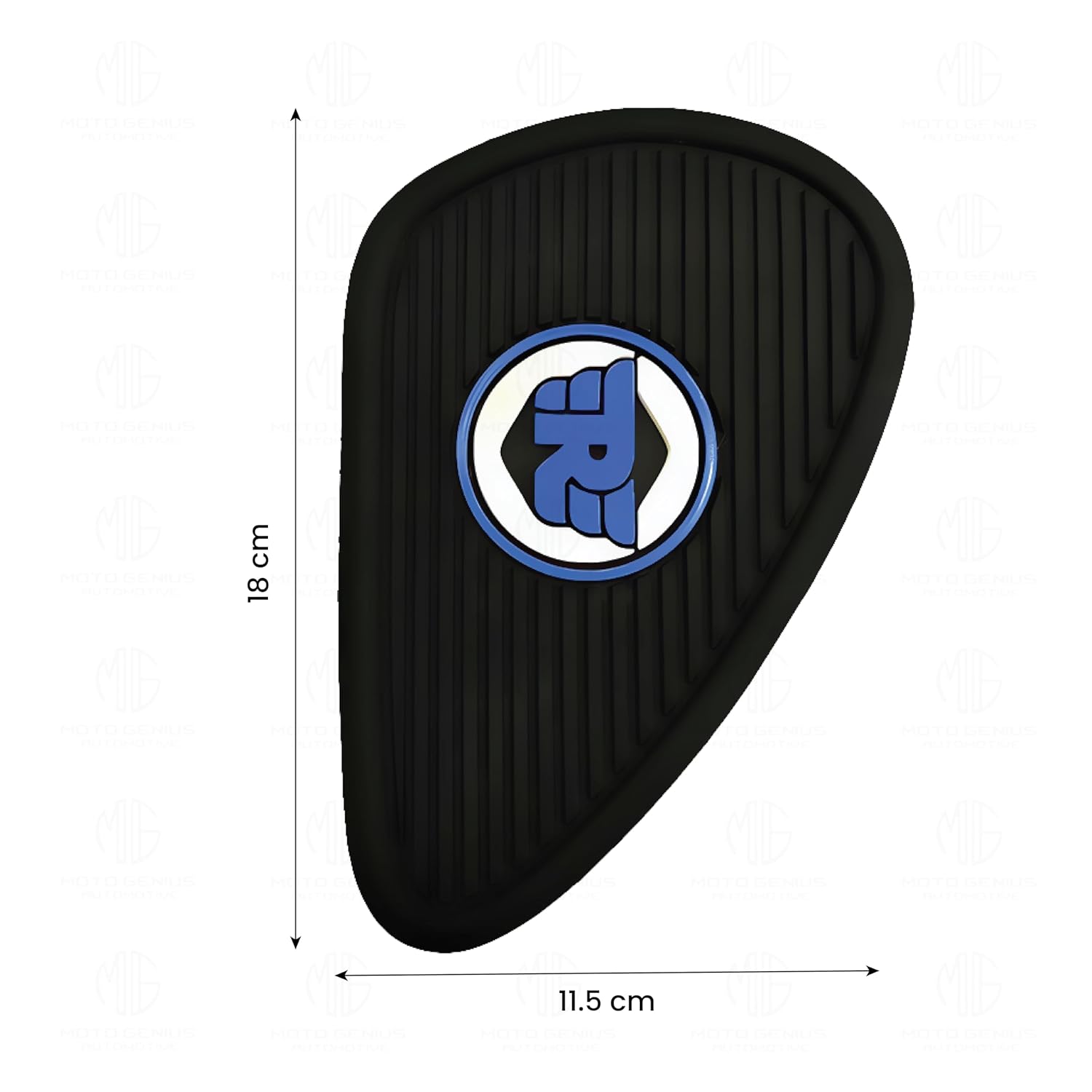 Silicone Tank Pads for RE Interceptor | Premium Tank Protection Pads |Anti-Slip and Scratch-Resistant Design |Stylish and Durable (Pack of 2)