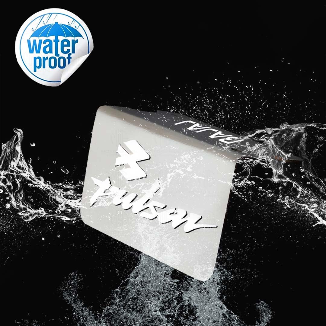 MOTO GENIUS Stainless Steel Front Disc Brake Fluid Reservoir Oil Cap for Pulsar Motorbike Replacement for Enhanced Durability and Performance (Pack of 1)