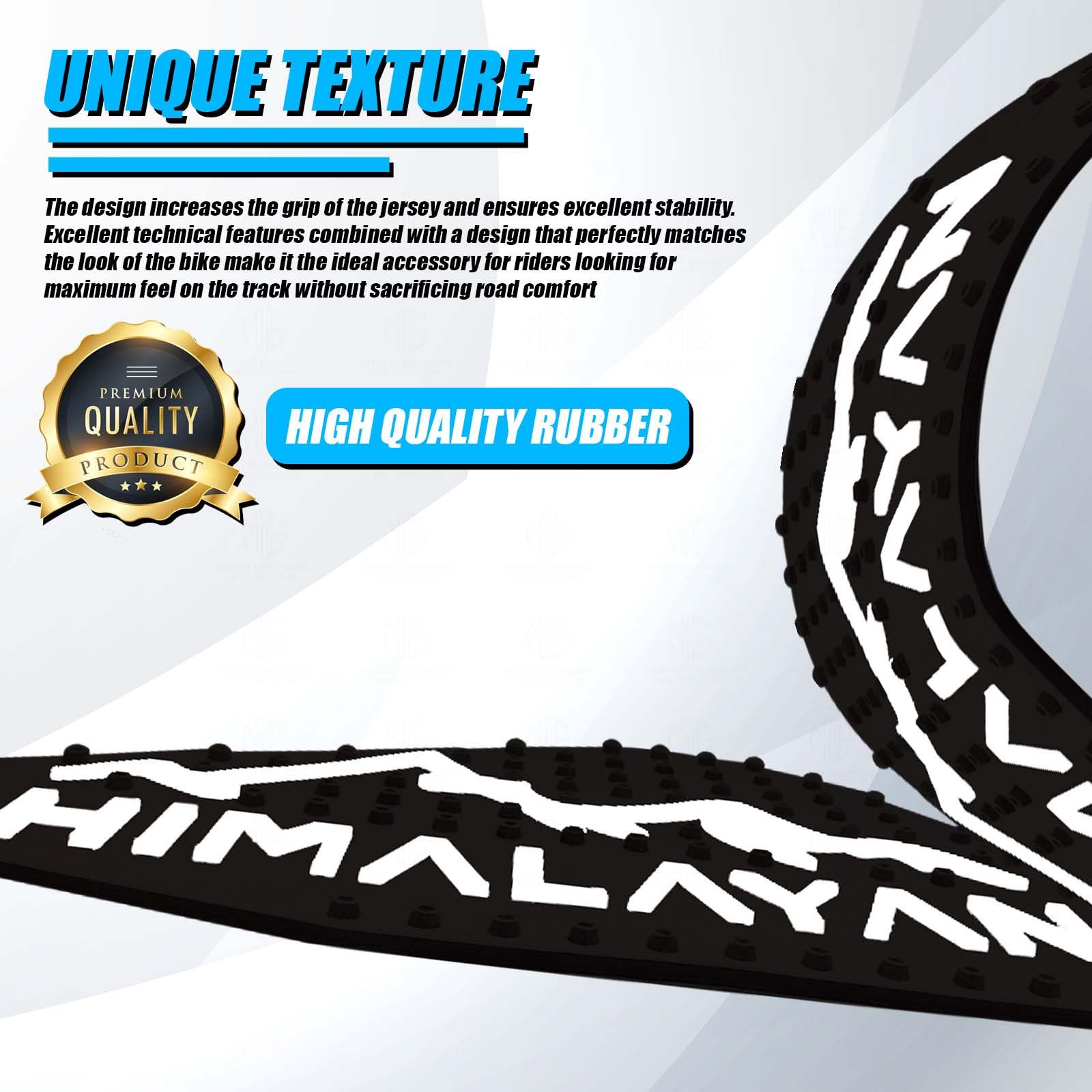 Himalayan 450 Tank Pads | Premium Anti-Slip & Scratch-Resistant Protection | Durable, Stylish Design for Motorbike Tank | Easy Installation | Ideal for Himalayan 450