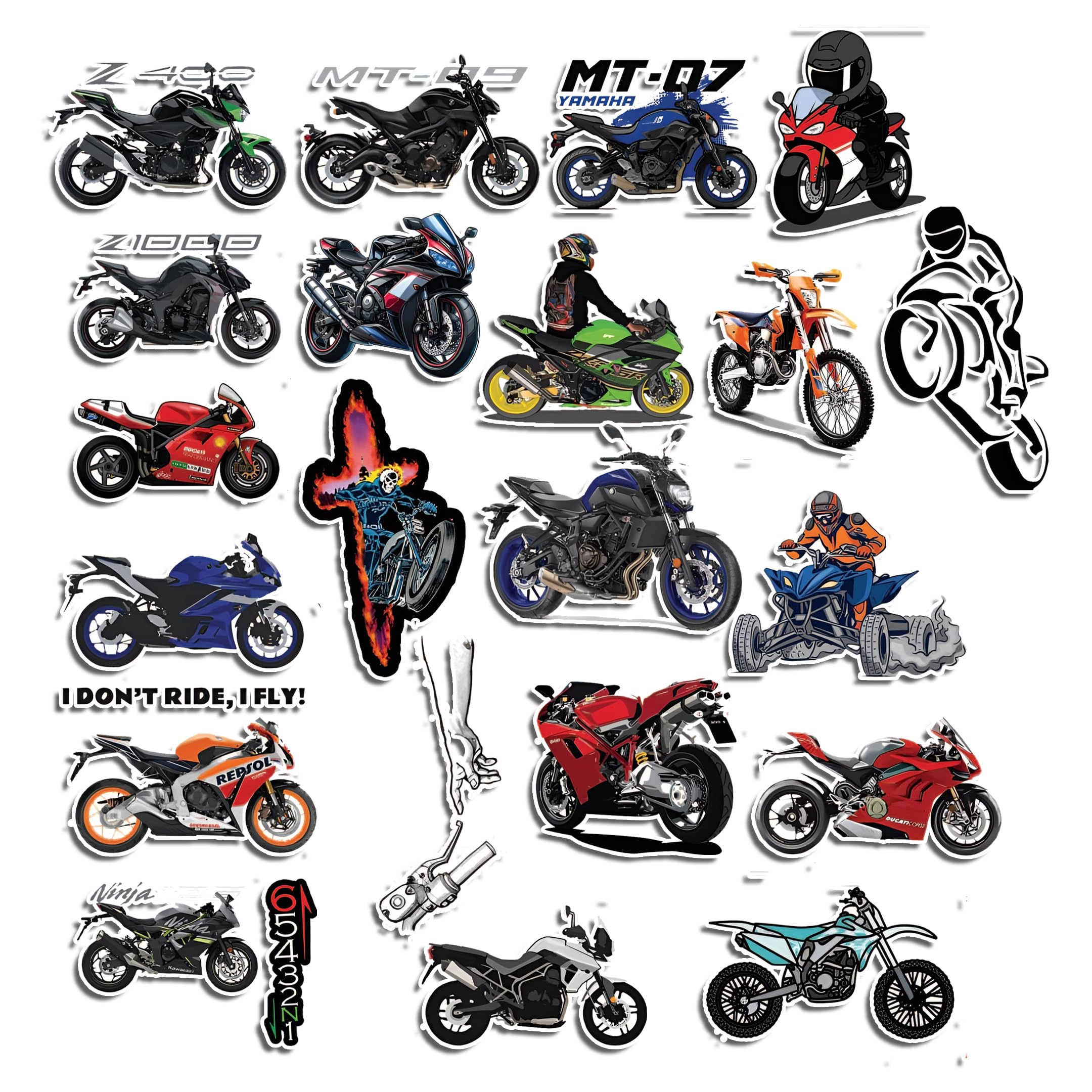 animal bike car laptop helmet 3d vinyl sticker waterproof decal for laptop bike car helmet