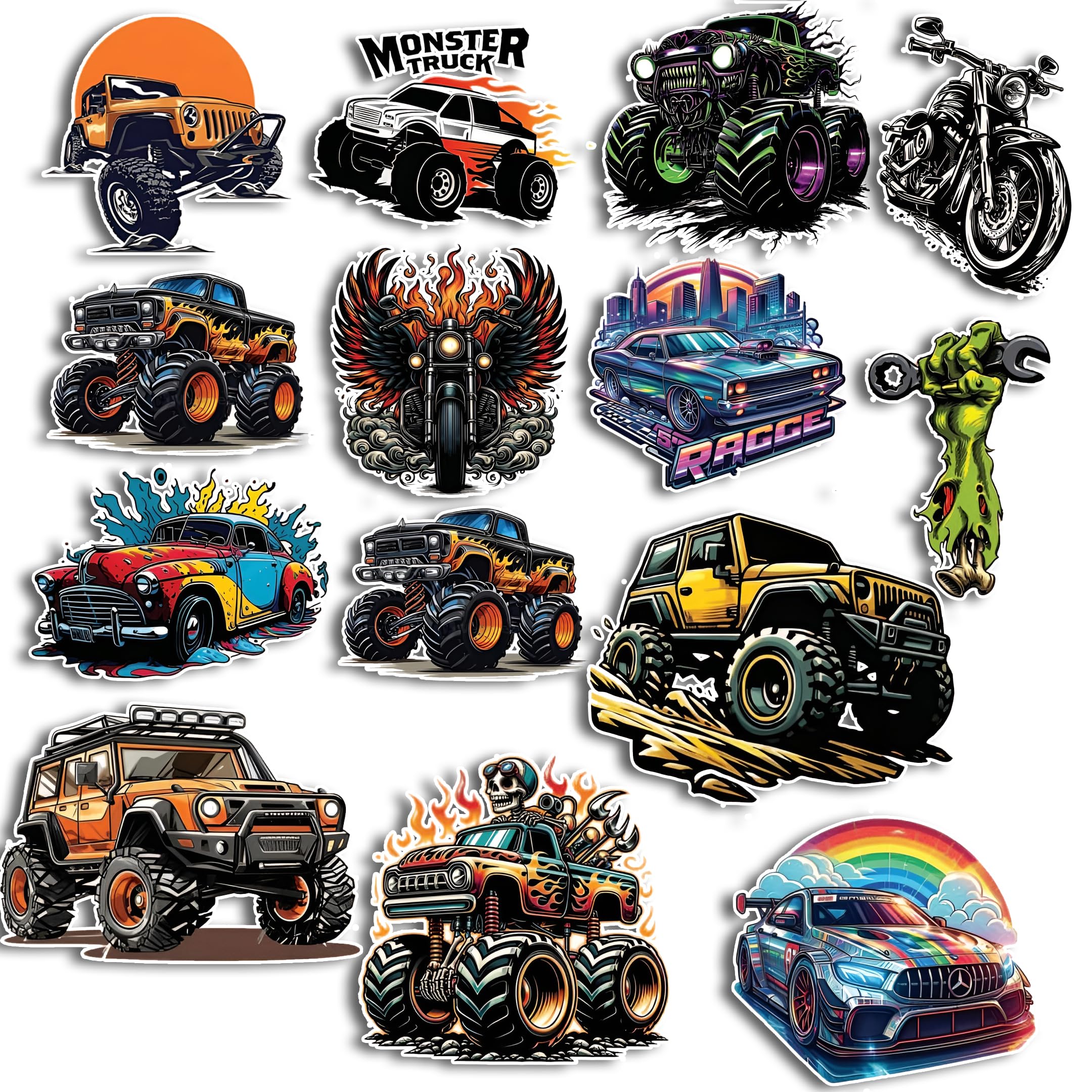 animal bike car laptop helmet 3d vinyl sticker waterproof decal for laptop bike car helmet
