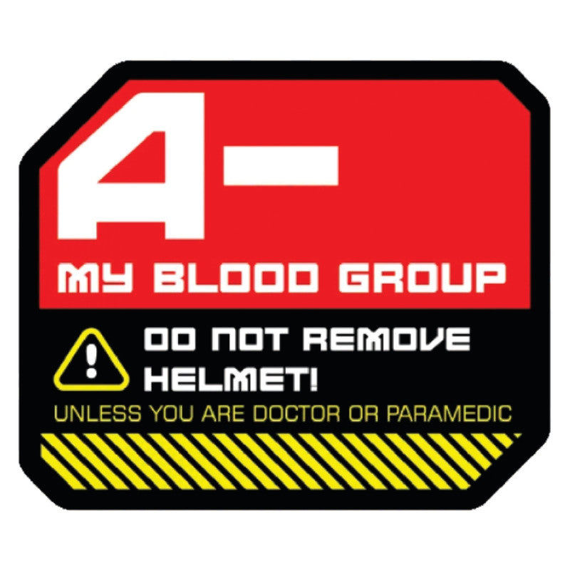 A-Nagative 3D Vinyl Sticker Waterproof Decals for Motorcycle, Helmet & Laptop | Edgy Aesthetic Stickers for Bikes and cars
