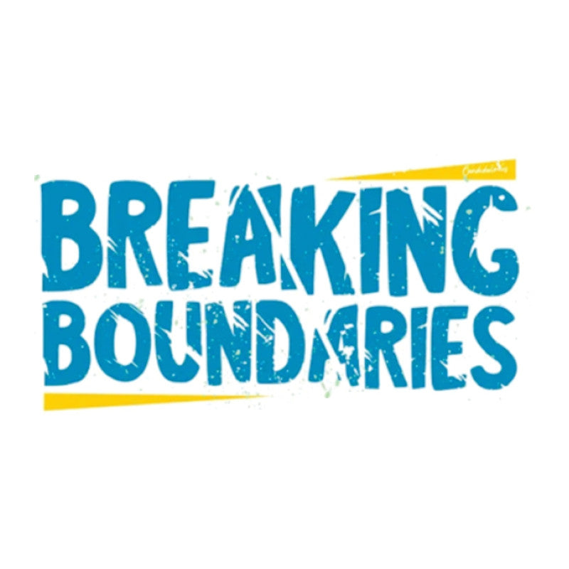Breaking-Boundaries 3D Vinyl Sticker Waterproof Decals for Motorcycle, Helmet & Laptop | Edgy Aesthetic Stickers for Bikes and cars