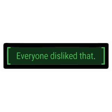 Everyone Disliked that Sticker