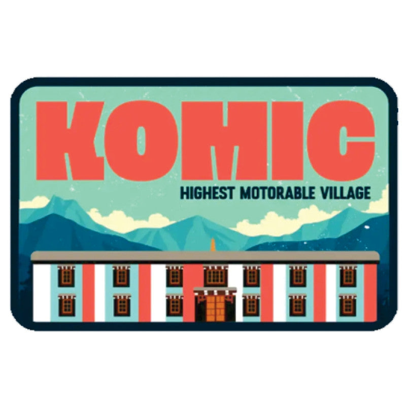 Komic 3D Vinyl Sticker Waterproof Decals for Motorcycle, Helmet & Laptop | Edgy Aesthetic Stickers for Bikes and cars