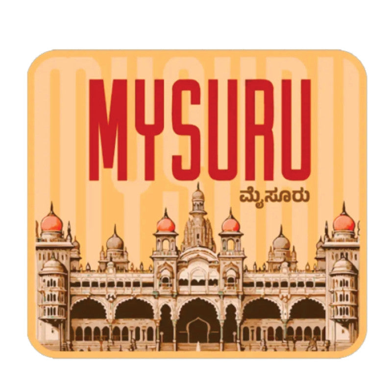 Mysuru 3D Vinyl Sticker Waterproof Decals for Motorcycle, Helmet & Laptop | Edgy Aesthetic Stickers for Bikes and cars