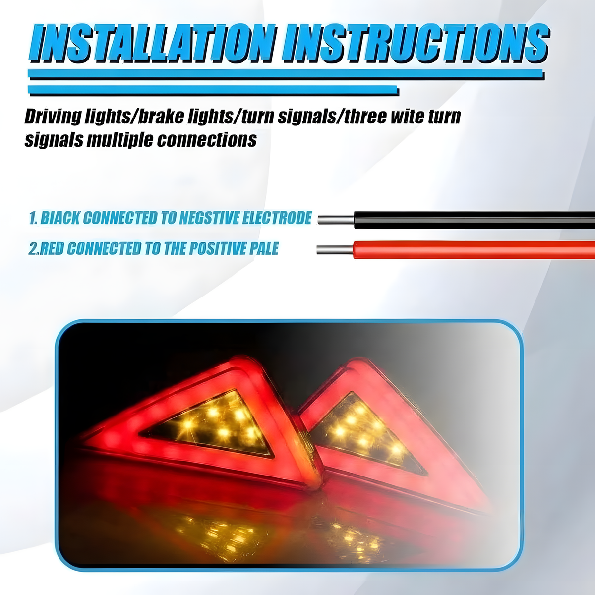 Motorcycle LED Body Indicator Lights with DRL for R15, CBR 150R/250, Ninja 250 | Triangle Side Body Turn Signals, Waterproof & Durable (Pack of 2)