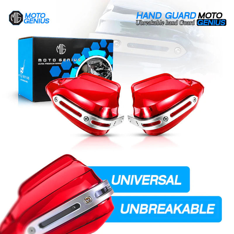 Universal Bike Hand Guards Protectors | Wind Deflector Made for Hand Safety While Riding All Motorcycle