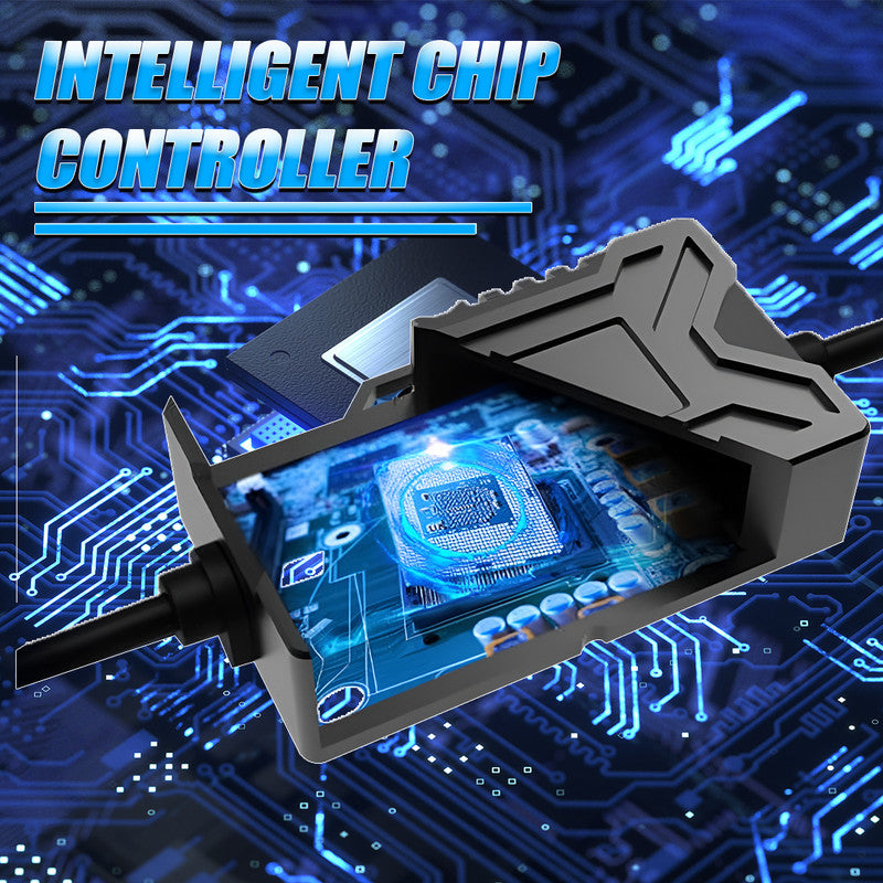 VK90 170W LED Fog Lights with Harness and Yellow Cap | High Power Auxiliary Fog Lamp for Cars, Bikes & Trucks