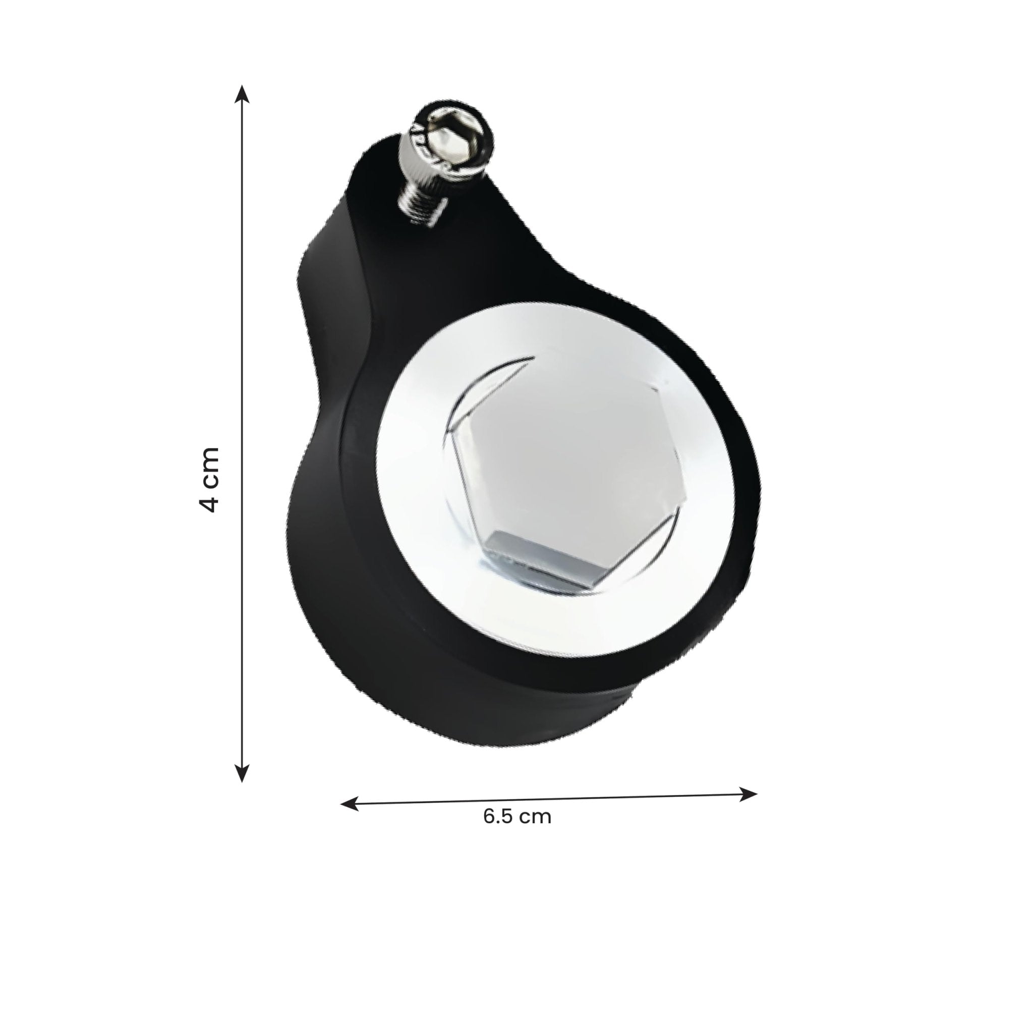 Adjustable Handle Riser for R15 V3 Motorbike | Enhances Comfort and Control | Height Riser Clamp Compatible with R15-Black - Moto Genius