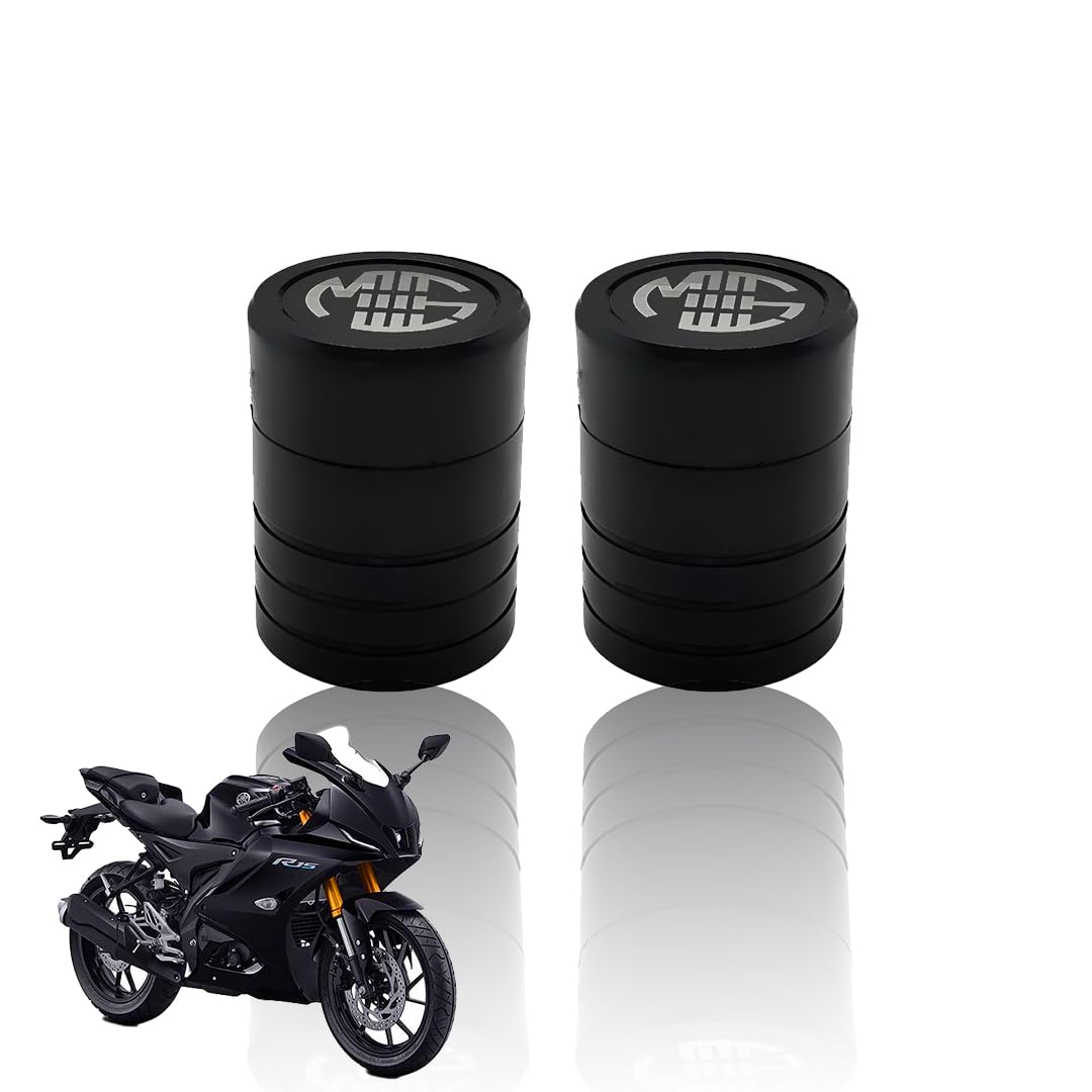 Front Wheel Fork Sliders Crash Protectors for R15 V4 | High Strength Crash Protectors for Enhanced Safety-Black - Moto Genius
