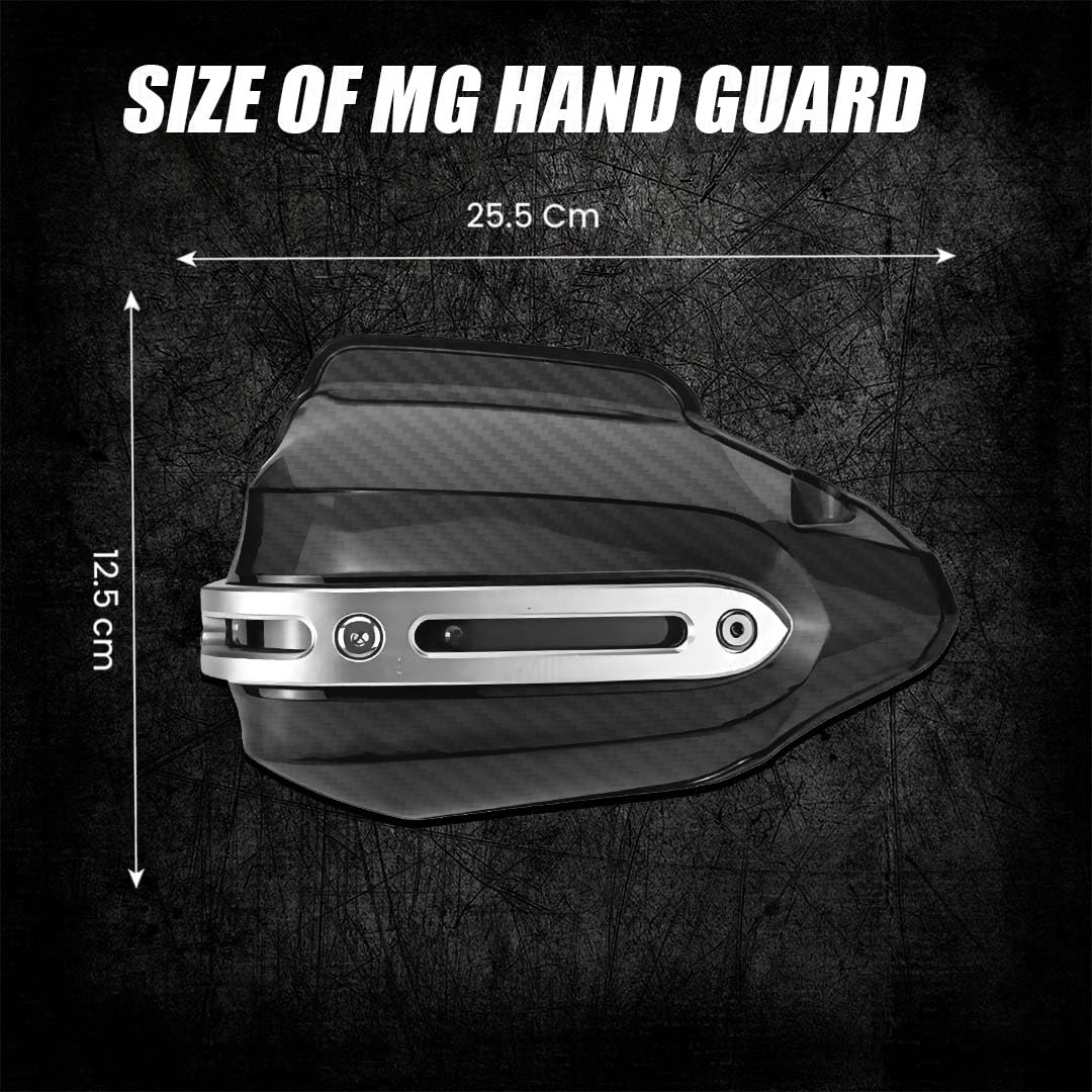 Hand Guards for BMW Motorcycle | Wind Deflectors for Hand Safety and Protection While Riding-Carbon - Moto Genius