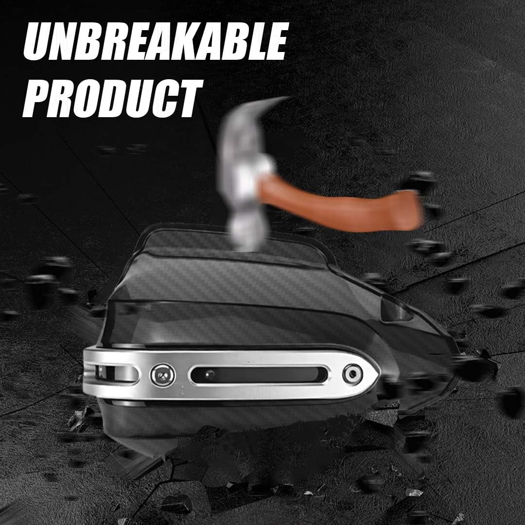 Hand Guards for BMW Motorcycle | Wind Deflectors for Hand Safety and Protection While Riding-Carbon - Moto Genius