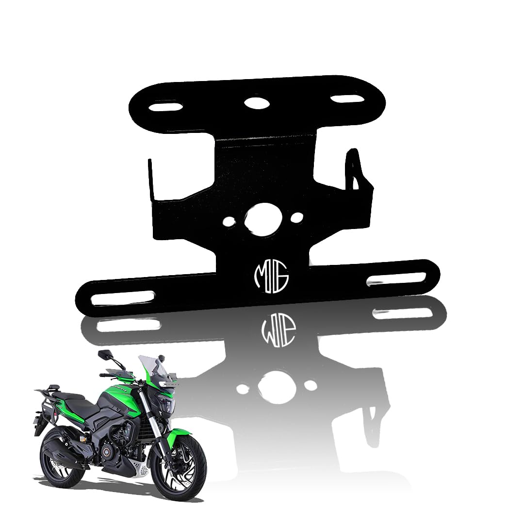 Heavy Metal Tail Tidy Number Plate Holder for Dominar 250 & 400 | License Plate Bracket for Dominar - Moto Genius