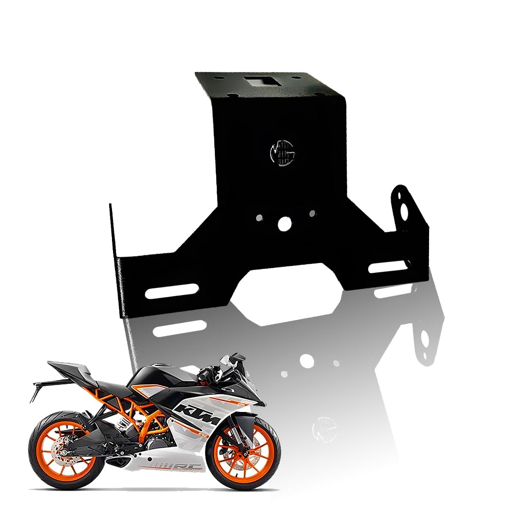 Heavy Metal Tail Tidy Number Plate Holder for KTM RC Duke 125 200 250 390 | License Plate Bracket for Duke & RC-Black - Moto Genius