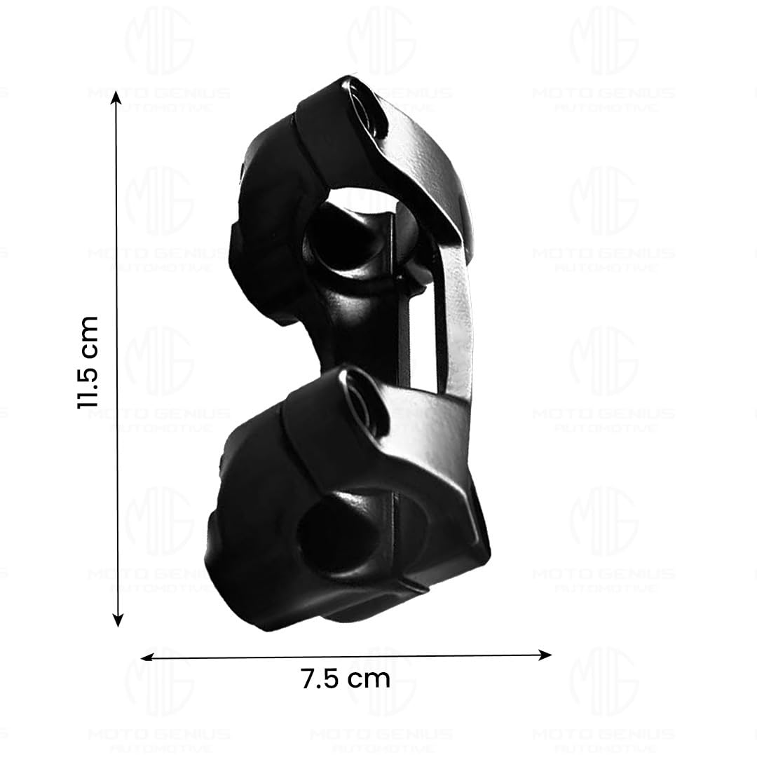 High Performance Aluminum Handlebar Fitting Plates for KTM Motorcycles | Durable and Perfectly Engineered for Optimal Handling-Black - Moto Genius
