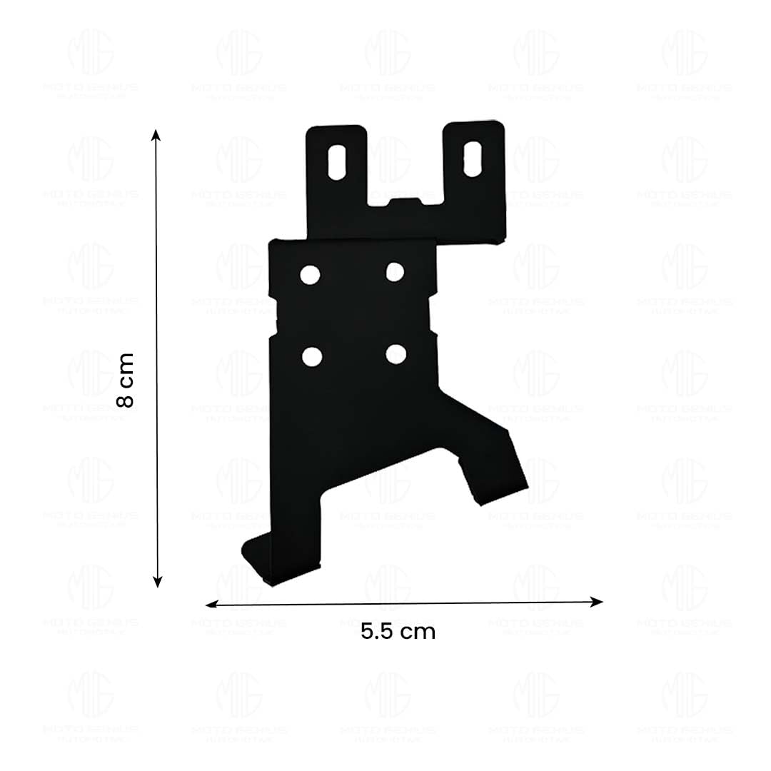 Himalayan 450 Jerry Can Mount | Heavy Duty Mounting Bracket for Jerry Cans |Rugged Design for Adventure Riding (Pack of 2)-BLACK - Moto Genius