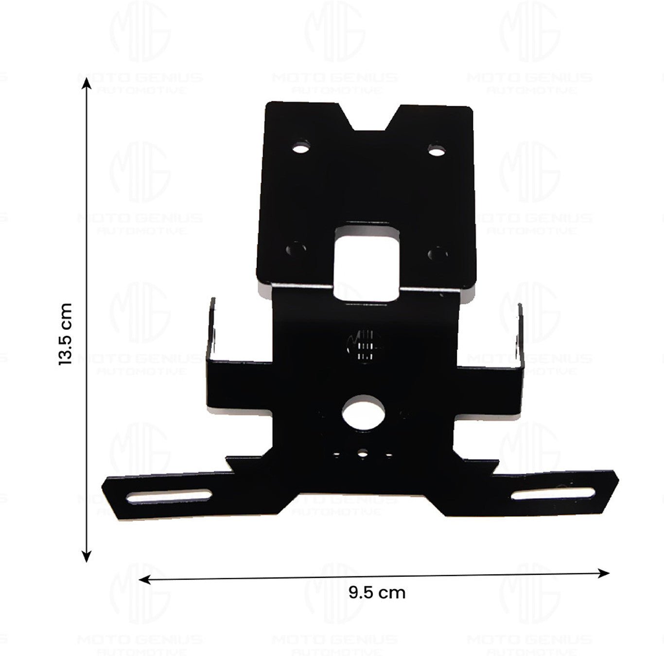 Moto Genius Heavy Metal Tail Tidy Number Plate Holder for R15 V4 | License Plate Bracket Bike Number Plate - Moto Genius
