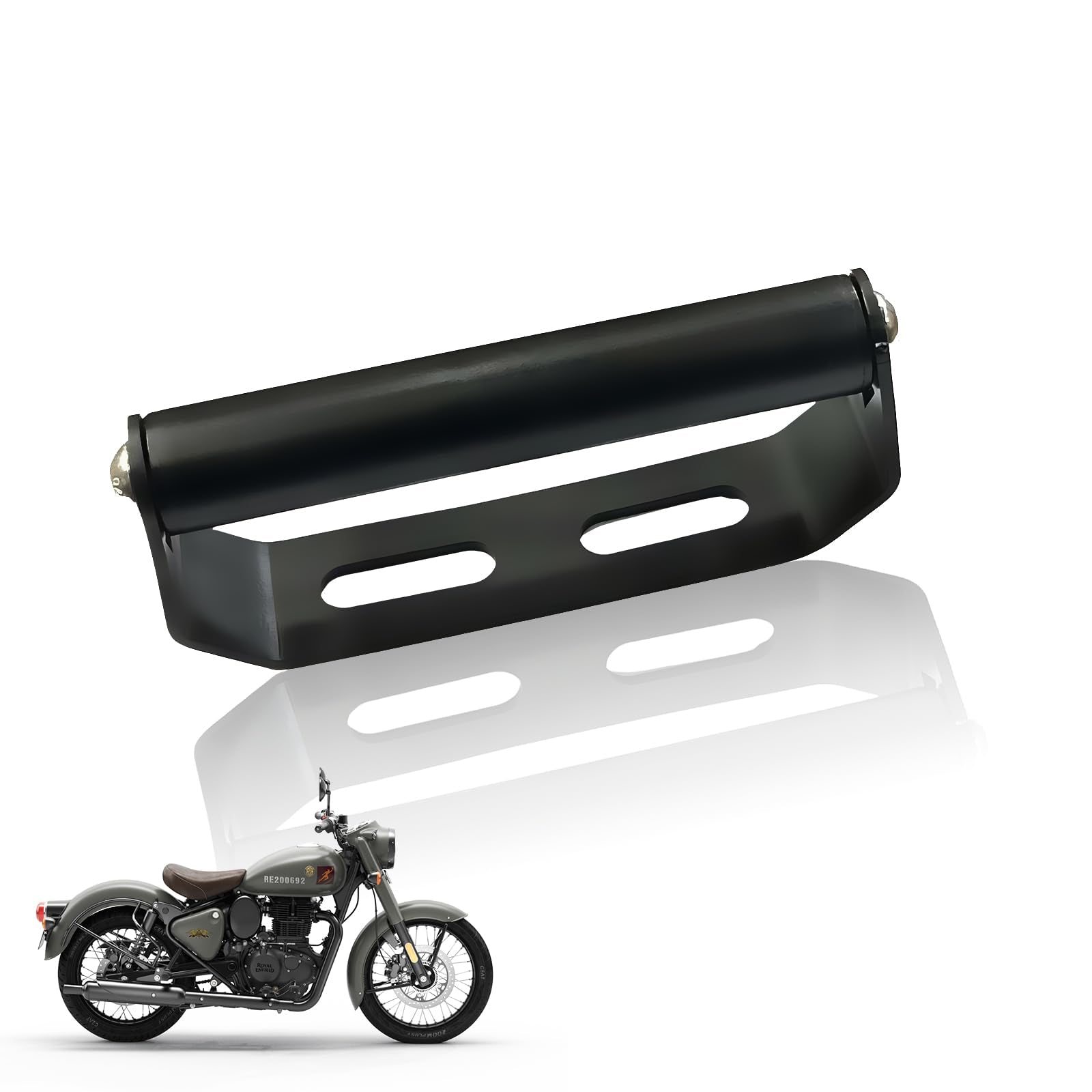 Motorcycle Smartphone GPS Mount for Classic Reborn 350 | Mobile Phone Holder GPS Frame Mount Reborn Bike (Pack of 1) - Moto Genius