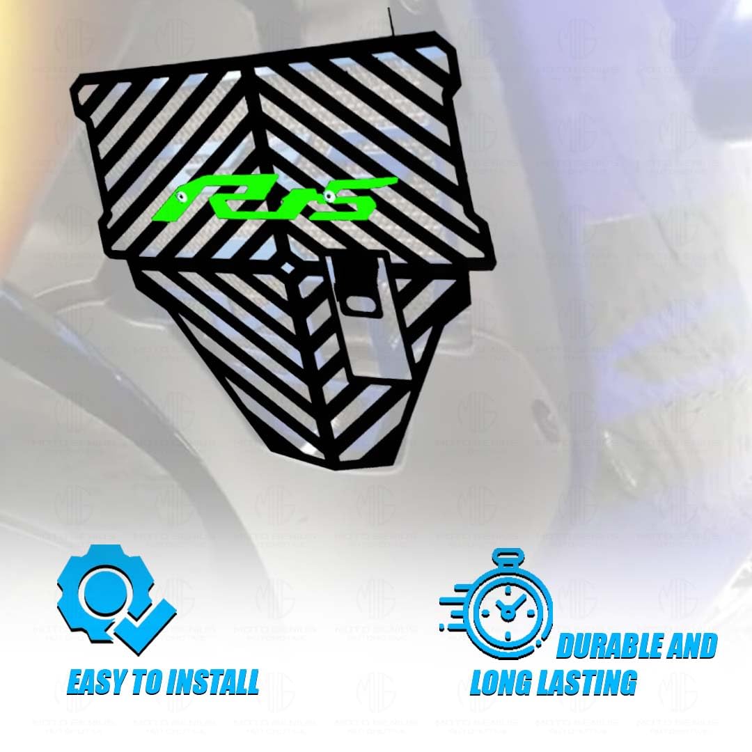 Radiator Guard for R15 V3 | Durable Metal Protector |Essential Accessory for Motorcycle Radiator Protection-Green - Moto Genius