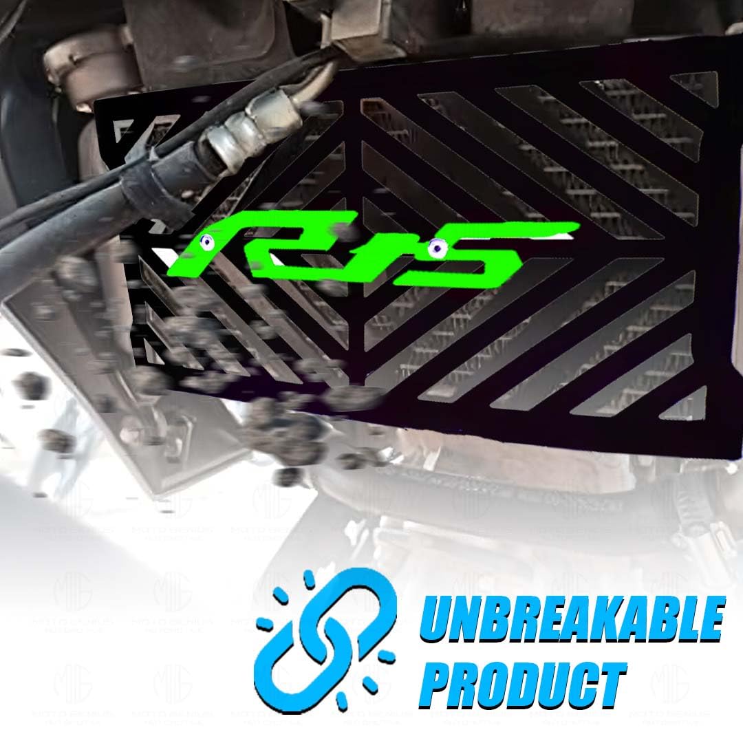Radiator Guard for R15 V4| Durable Metal Protector |Essential Accessory for Motorcycle Radiator Protection-Green - Moto Genius