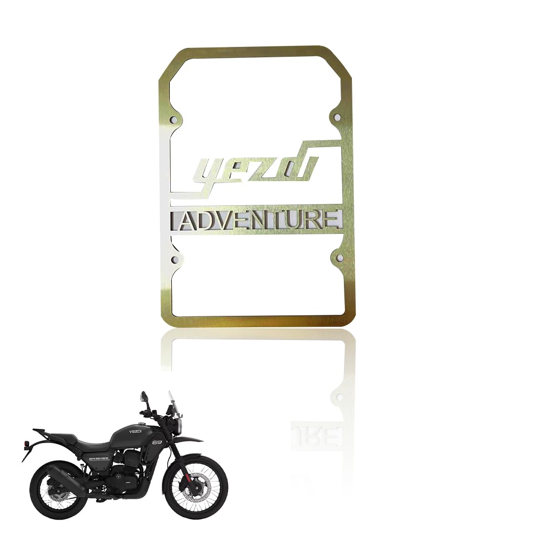 Radiator Guard for Yezdi Adventure Motorbike | Durable Stainless Steel Protector | Essential Accessory for Motorcycle Radiator Protection - Moto Genius