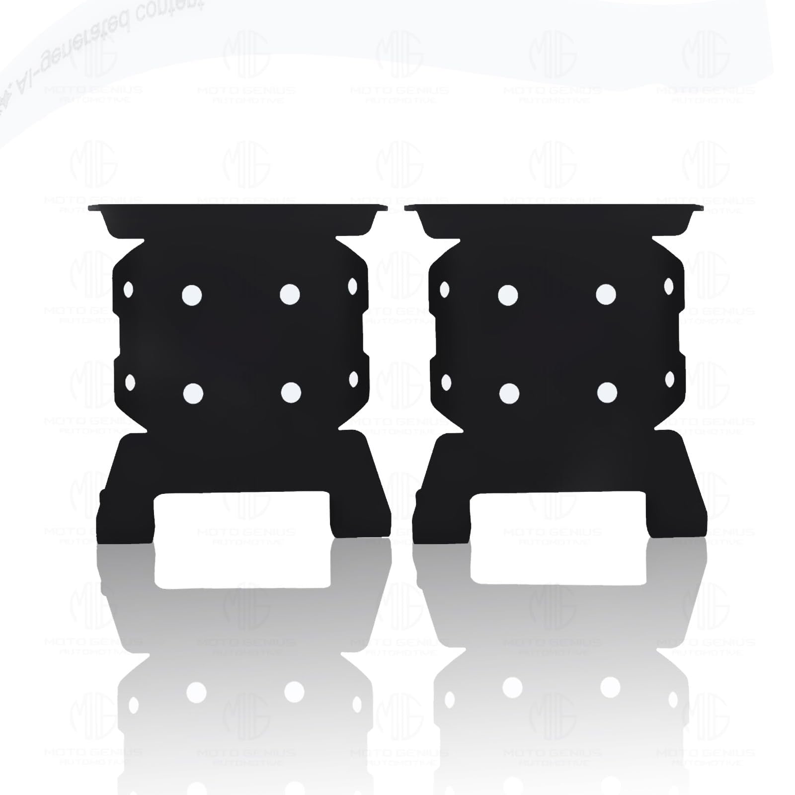 RE Himalayan 411 / Scram Jerry Can Mount | Heavy Duty Mounting Bracket for Jerry Cans |Rugged Design for Adventure Riding (Pack of 2)-Jerry-Can-BS4 - Moto Genius