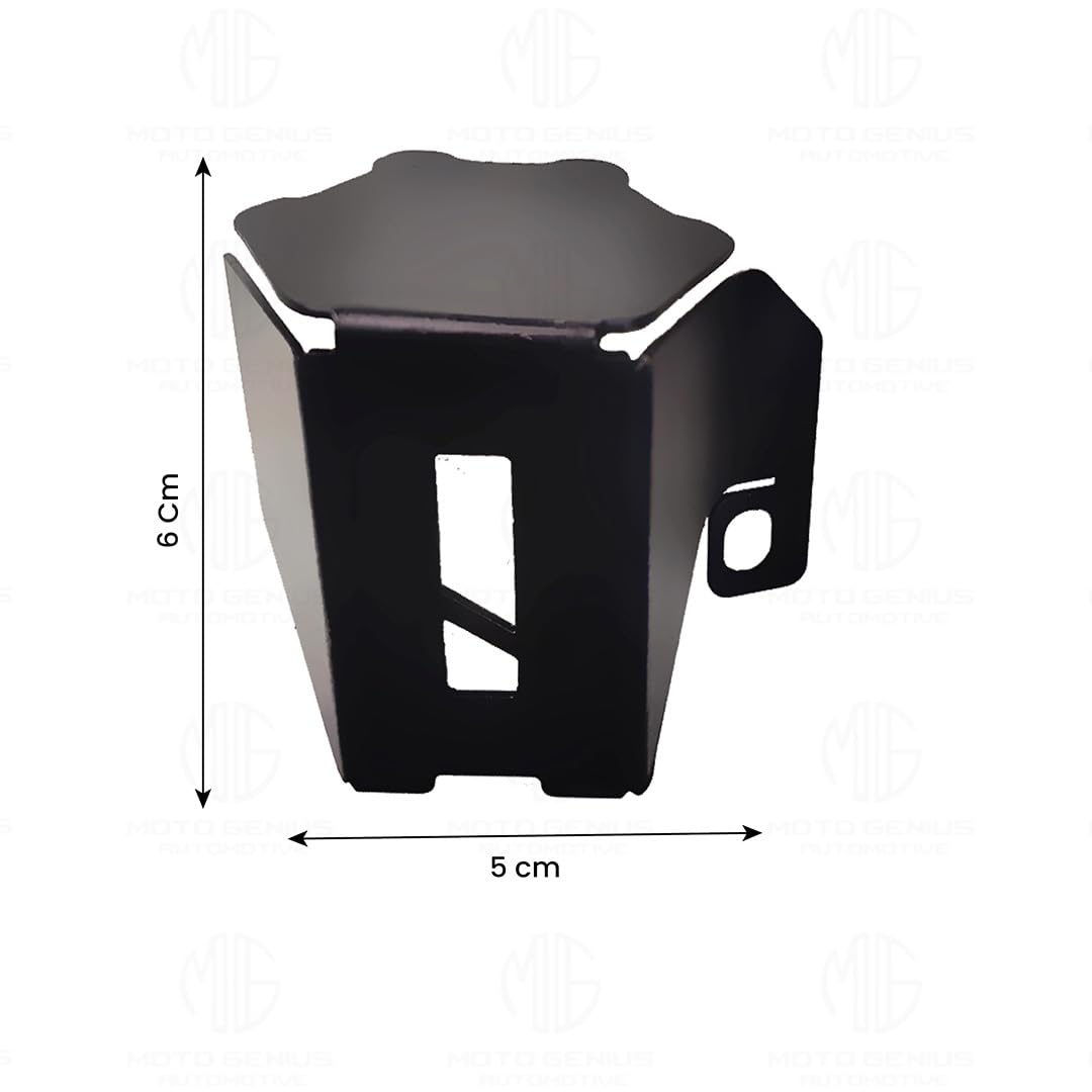 Rear Brake Oil Container Guard for KTM Adventure 250/390 ( ONLY FOR GEN 1 & 2 ) Motorbike | Durable Protection and Stylish Design for Motorcycles-Black - Moto Genius