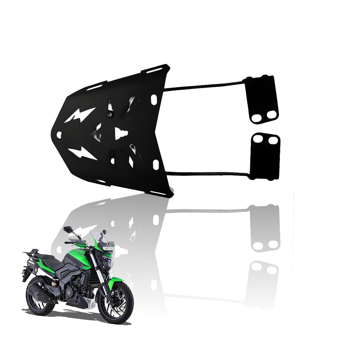 Rear Luggage Rack for Dominar 250 & 400 | Durable Expedition Luggage Carrier | Heavy-Duty Rear Rack-Black - Moto Genius