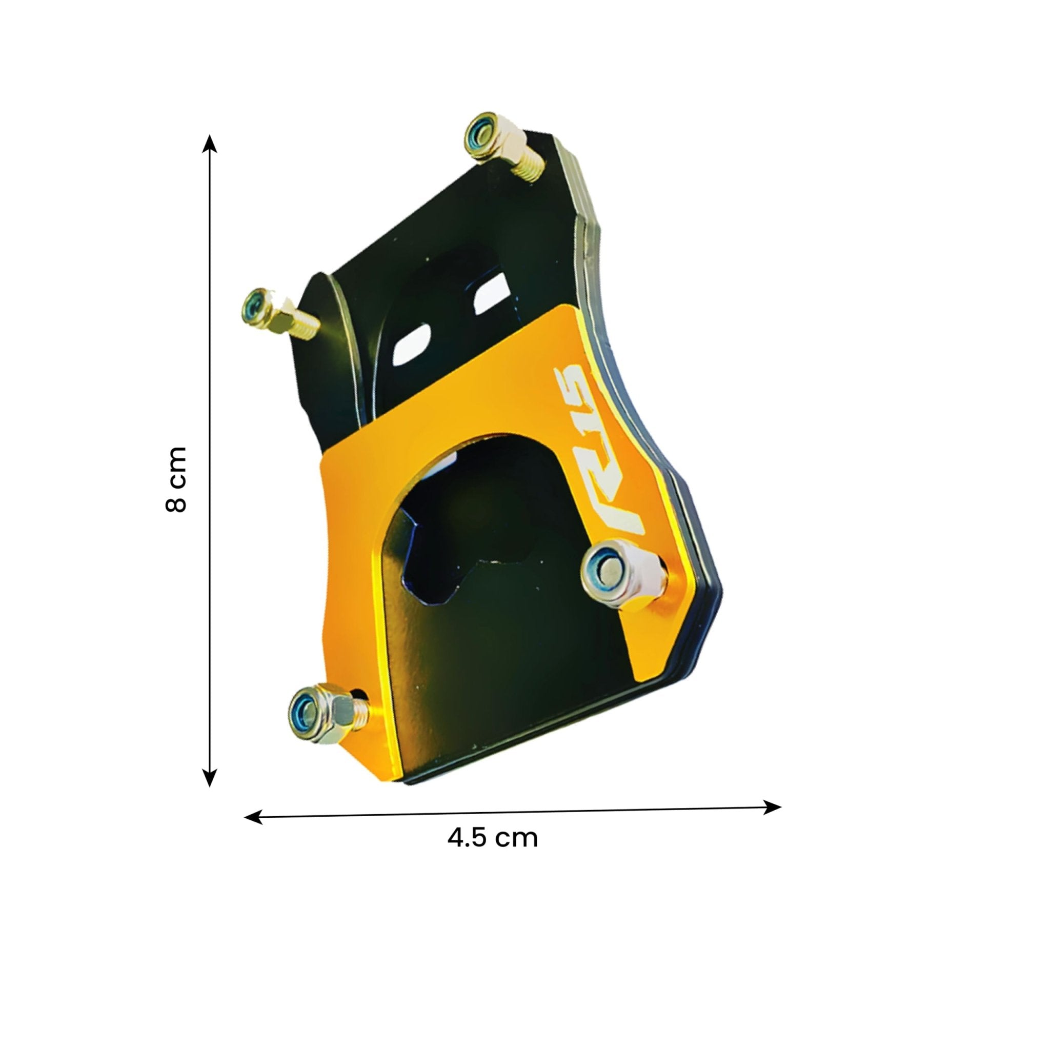 Side Stand Extender for R15 V3 | Heavy Duty Parking Support and Stability Enhancer-Yellow - Moto Genius