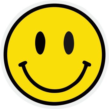Smiley Emoji Vinyl Sticker Waterproof Decals for Motorcycle, Helmet & Laptop | Edgy Aesthetic Stickers for Bikes and cars - Moto Genius