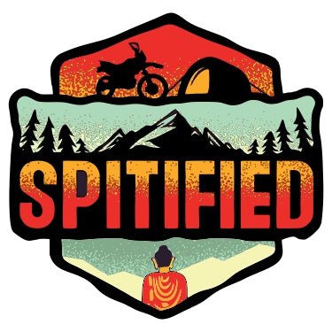 Spitified-SPC-15 Vinyl Sticker Waterproof Decals for Motorcycle, Helmet & Laptop | Edgy Aesthetic Stickers for Bikes and cars - Moto Genius