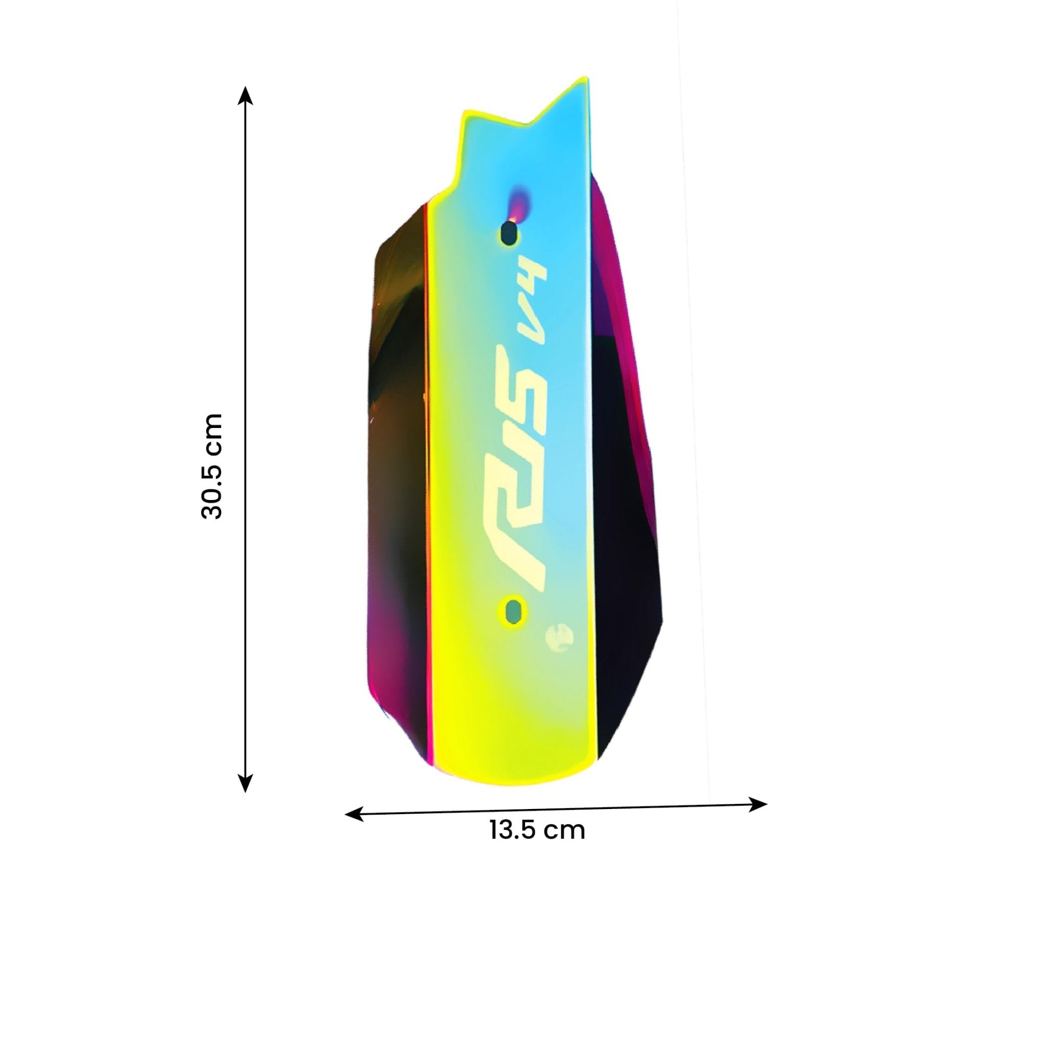 Stainless Steel Exhaust Cover Silencer Protector for R15 V4 | Premium Exhaust Heat Shield Protector for Enhanced Durability and Style | Easy Installation-Multicolor - Moto Genius