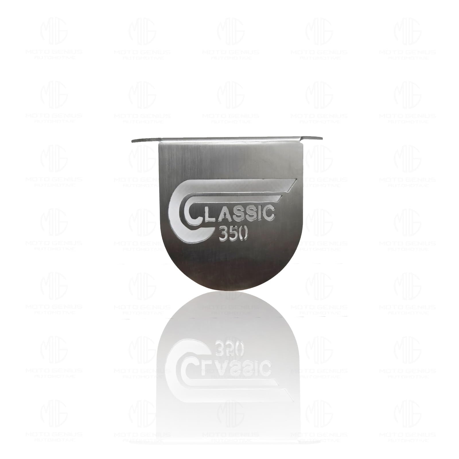 Stainless Steel Front Disc Brake Fluid Reservoir Oil Cap for Reborn Classic 350 bike. Replacement for Enhanced Durability and Performance (Pack of 1)-Silver - Moto Genius