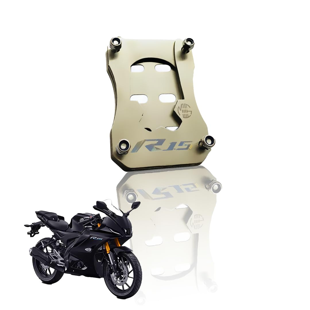 Stainless Steel Side Stand Extender for R15 V4 | Heavy Duty Parking Support and Stability Enhancer - Moto Genius