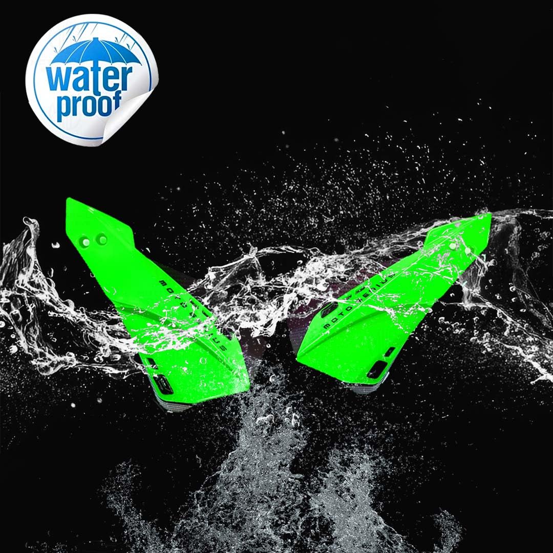Universal Bicycle Handguards | Premium Protection for All Bike Models, Perfect for Mountain, Road, and Commuter Bikes-Green - Moto Genius