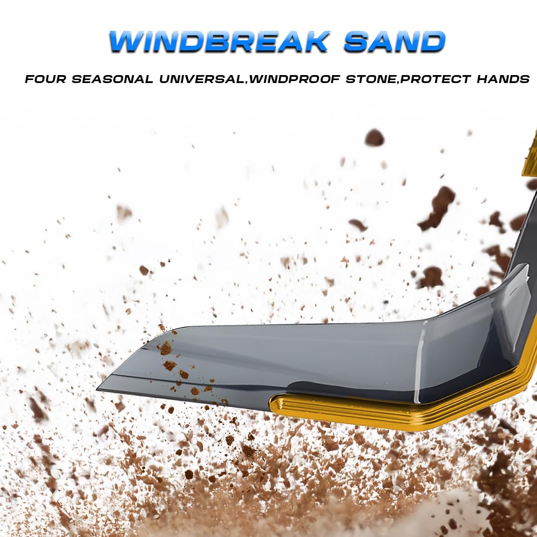 Universal Motorcycle Brake and Clutch Lever Guard | Extendable Handlebar Protector Handguards-Gold - Moto Genius