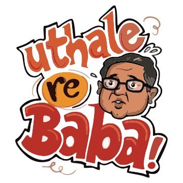 Uthale re Baba 3D Vinyl Sticker Waterproof Decals for Motorcycle, Helmet & Laptop | Edgy Aesthetic Stickers for Bikes and cars - Moto Genius