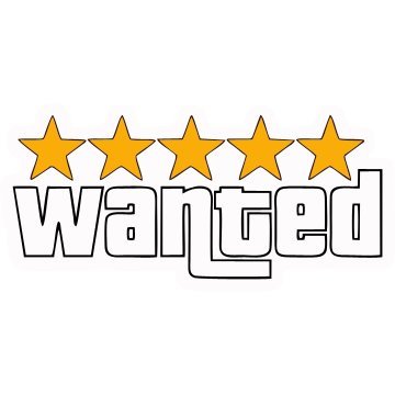 Wanted Vinyl Sticker Waterproof Decals for Motorcycle, Helmet & Laptop | Edgy Aesthetic Stickers for Bikes and cars - Moto Genius