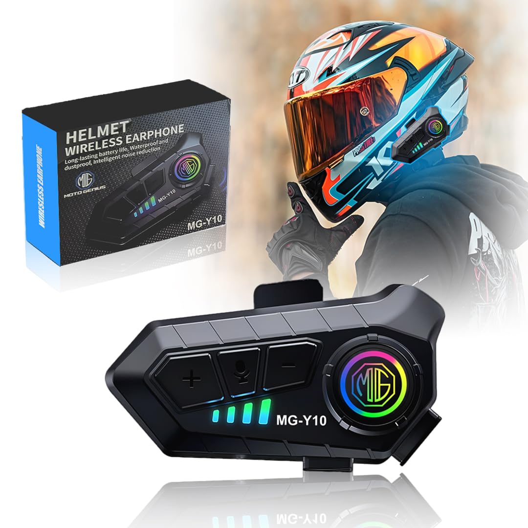 Y10 Motorcycle Helmet Bluetooth Headset