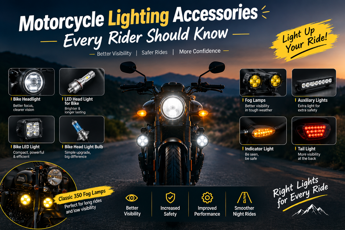 Motorcycle Lighting Accessories Every Rider Should Know