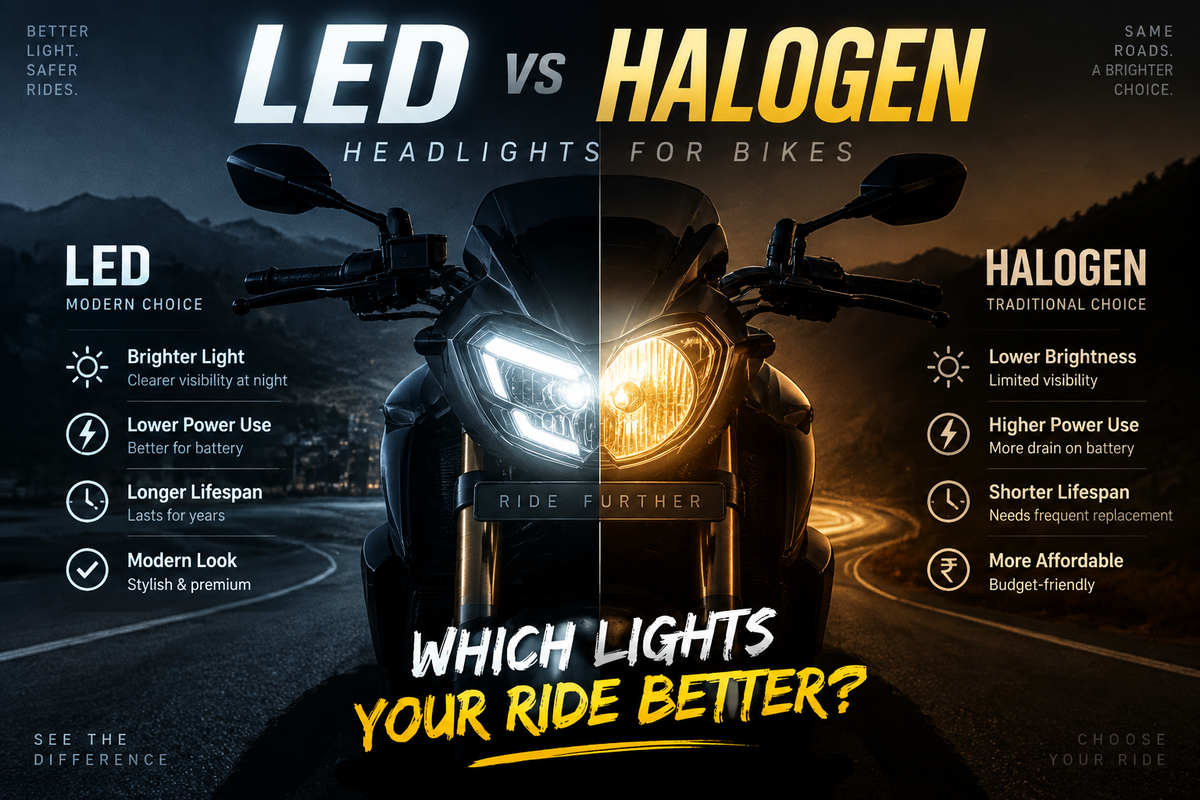 LED Headlights vs Halogen Headlights