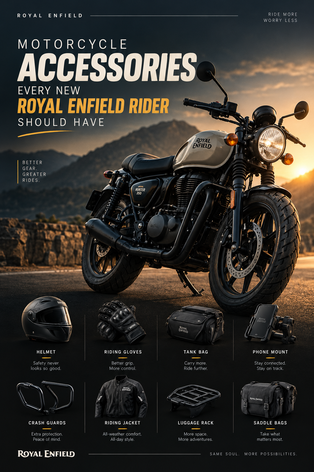 Motorcycle Accessories for Royal Enfield