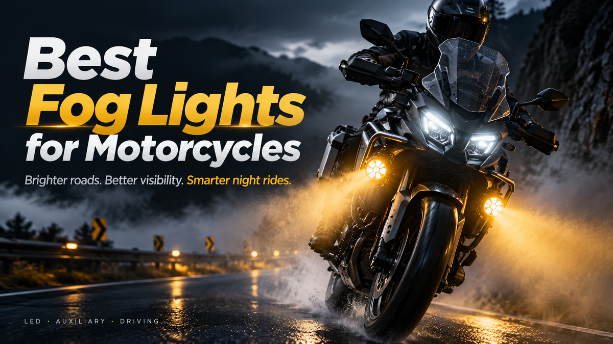 Best Fog Lights for Motorcycles