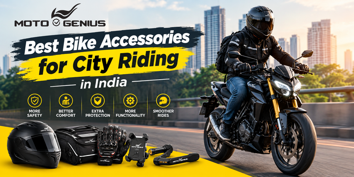 Best Bike Accessories for City Riding in India